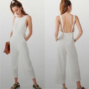 Urban Outfitters White Pantsuit